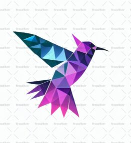 Geometrischer Kolibri